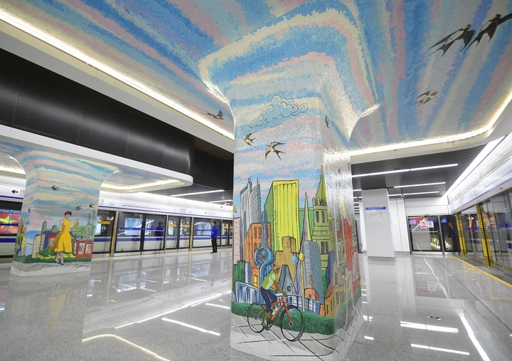 坐地铁赏花海，济南轨交3号线新站开通