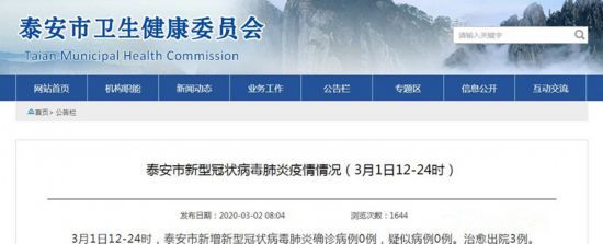 潍坊病例清零！山东6市新冠肺炎病例清零 8市住院病例个位数
