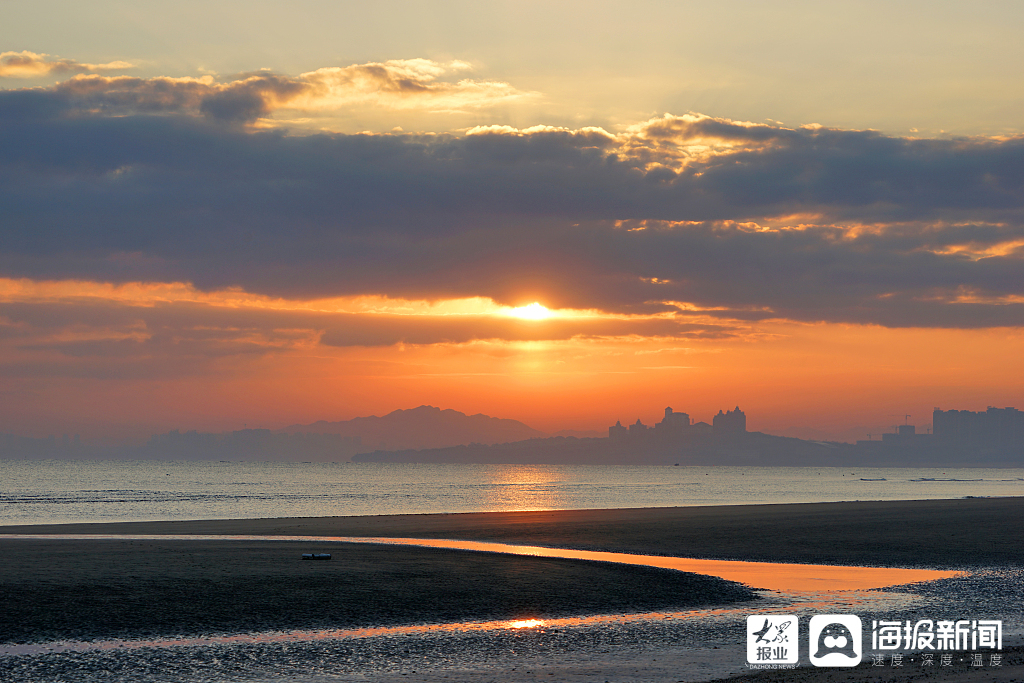 山东烟台：冬日海滨风情