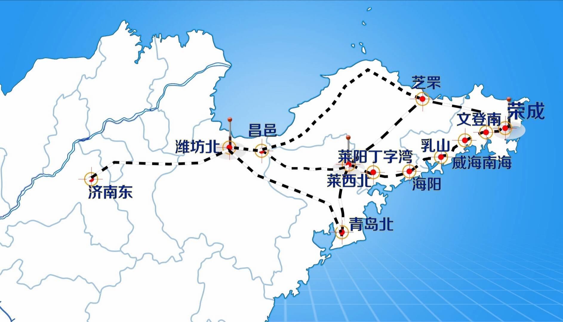 全线首墩顺利浇筑完成 莱荣高铁墩柱施工开始