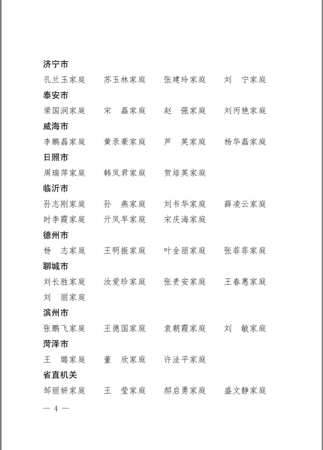 山东首批！这100个家庭当选“绿色家庭”（附名单）