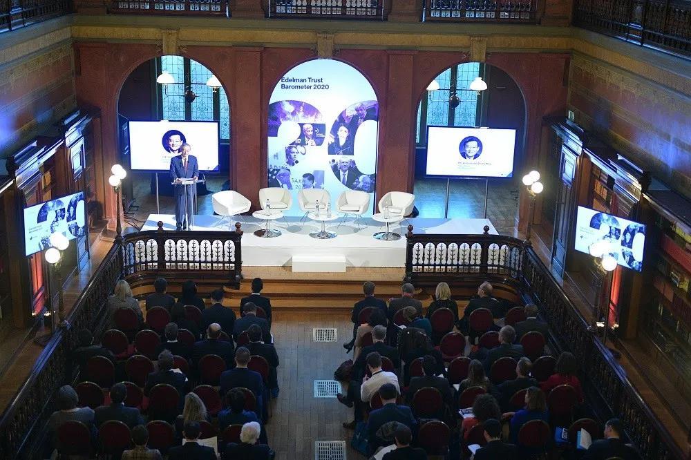 2020信任峰会报告：中国政府信任度排名蝉联第一