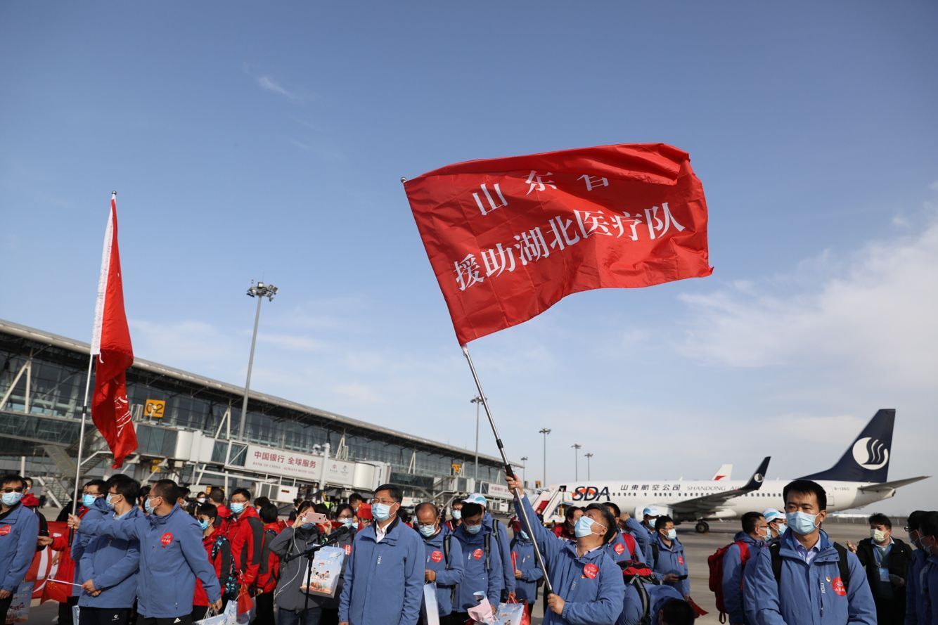 春光晴方好，又迎勇士归——山东援助湖北第三批返鲁人员抵达济南
