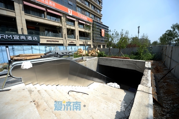 济南地铁一号线再添新出口 站点将有商业街