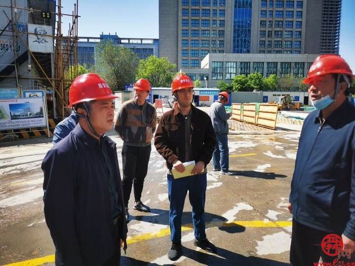 章丘区：建筑工地五一安全巡查 全力保障生产工作