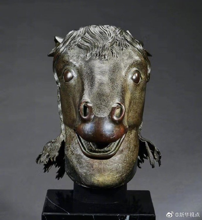 欢迎回家！圆明园马首回家 七尊圆明园兽首已回归