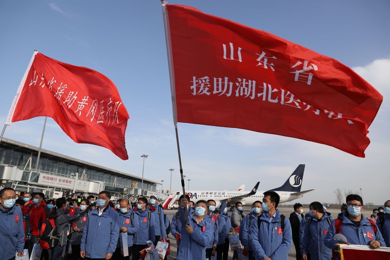 春光晴方好，又迎勇士归——山东援助湖北第三批返鲁人员抵达济南