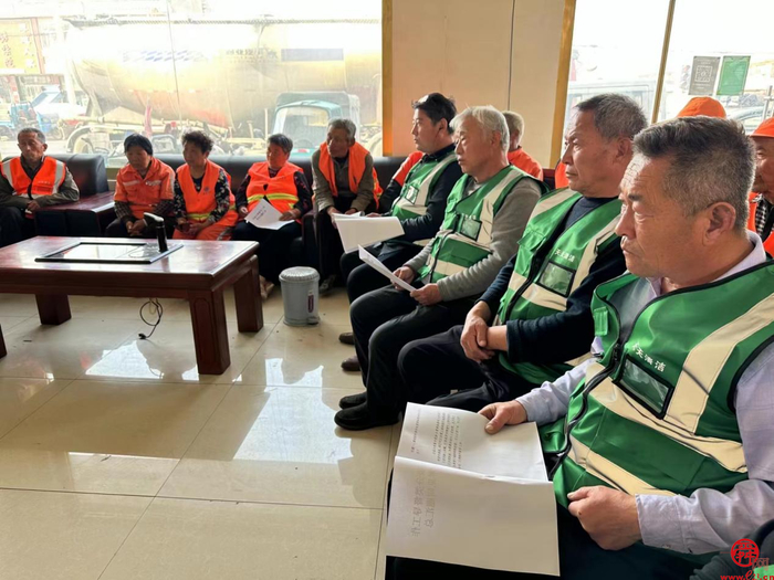 起步区孙耿街道举办垃圾分类督导员圆桌会议