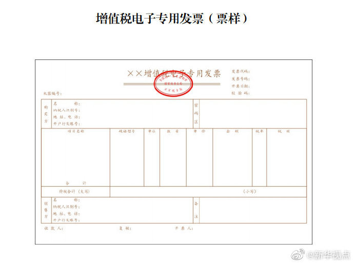 增值税电子专票上线了！效力与纸质专票相同