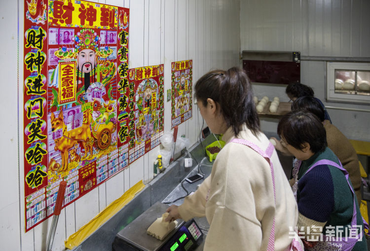 大锅不停烧，王哥庄大馒头蒸出浓浓年味儿！