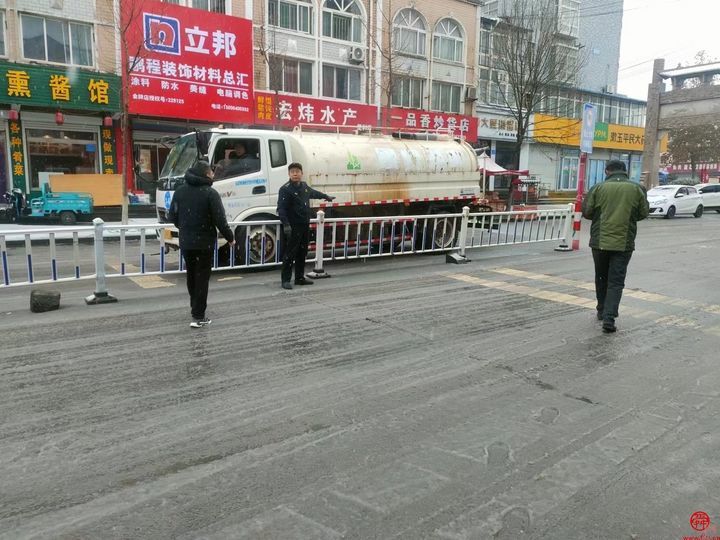 普集街道多措并举，全力以赴应对暴雪极端天气