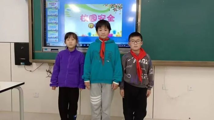 可悦小学开展“小小安全宣传员”项目化学习活动