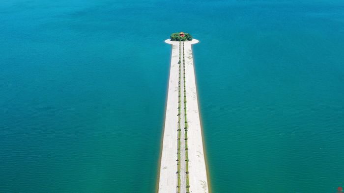 舜视频｜秋水长天一色 天然氧吧玉清湖水库让人沉醉