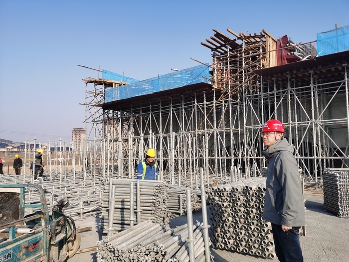 春节我在岗｜济莱高铁工地上，有被汗水浸润的“年味”