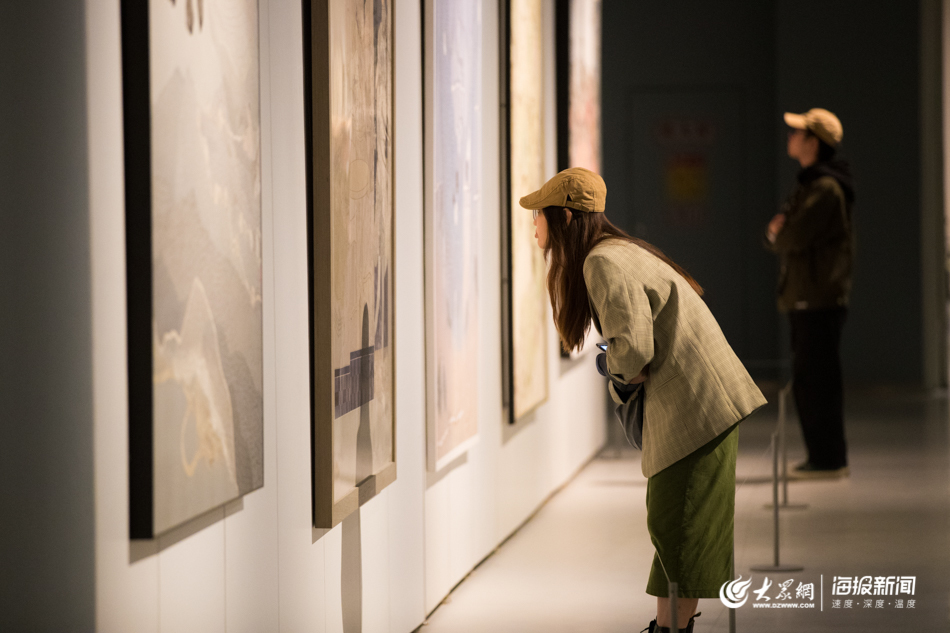 山东美术馆国展迎美术爱好者持续“打卡”