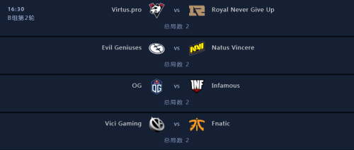 Dota2 Ti9 8月15日详细赛程表