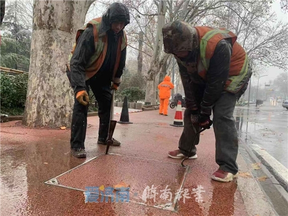 雪情就是命令丨守护安全，济南各级各部门奋斗在现场