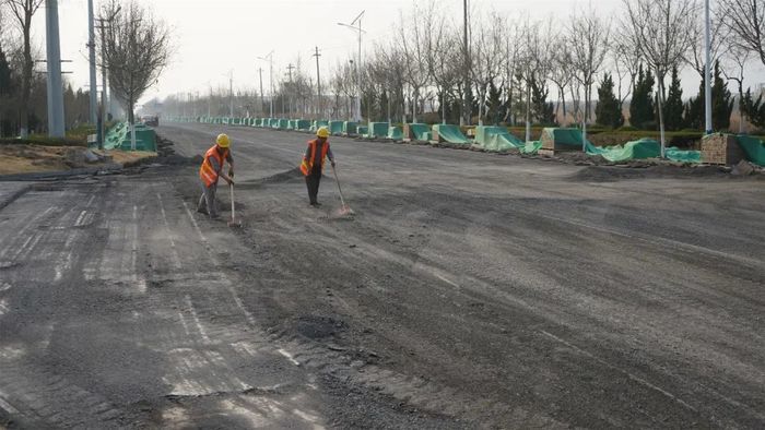 商河今年已开工4个市政交通工程项目