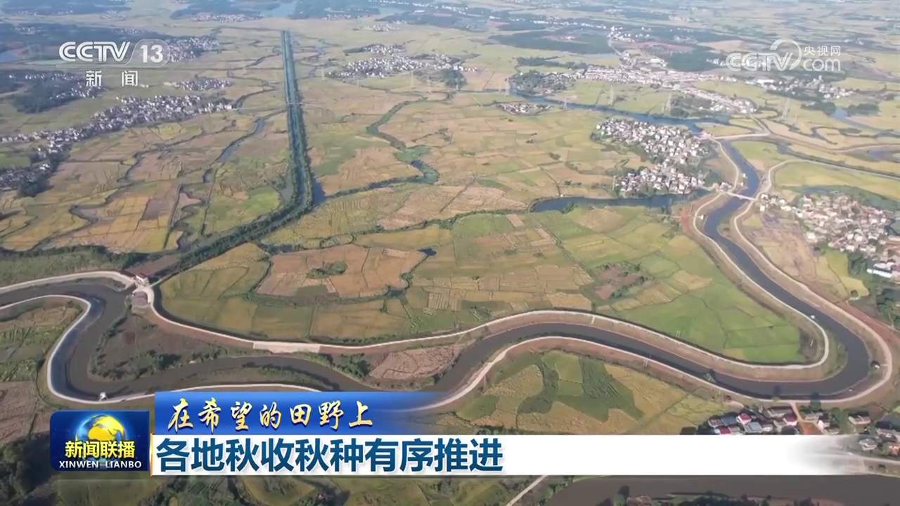 【在希望的田野上】各地秋收秋种有序推进