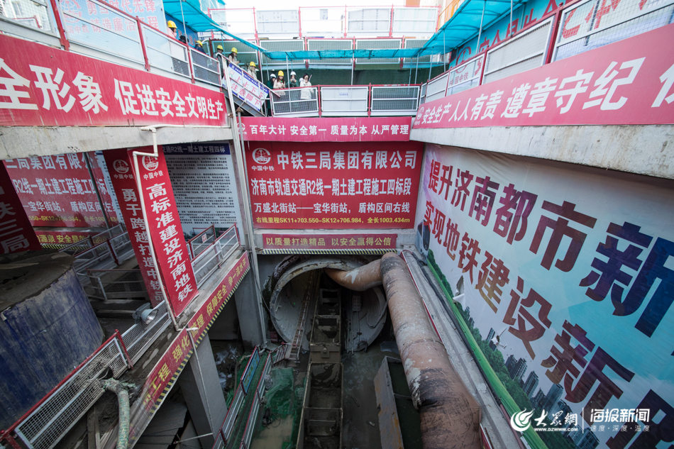 济南地铁2号线现在啥样了？5台盾构机正卖力掘进中