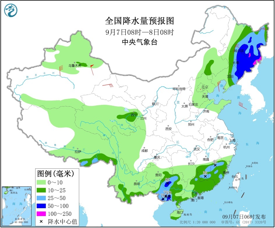 台风最新消息：台风海神预计8日凌晨移入吉林 西南地区等地多强降水
