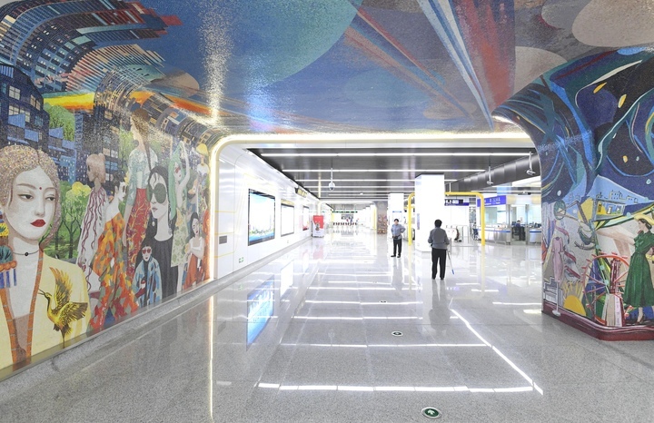 坐地铁赏花海，济南轨交3号线新站开通