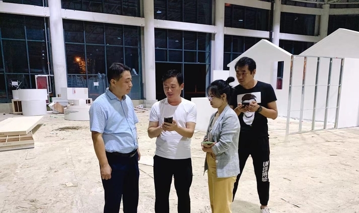 岗位上过中秋，他们坚守在花博会筹备第一线