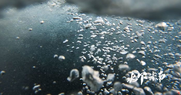 【水下济南】墨泉：色苍如墨 一泉成河