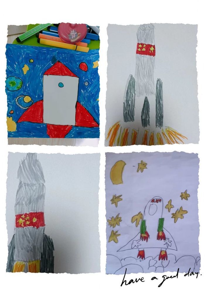 济南炼油厂幼儿园：画出孩子们心中的“天宫”与太空