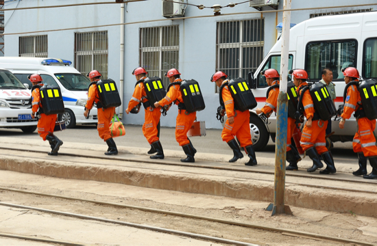 深入地下500米！济南首次举行矿井火灾应急救援演练