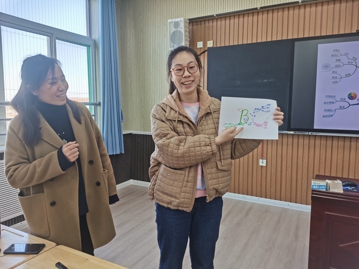 高新区鸡山小学开启教师思维导图培训