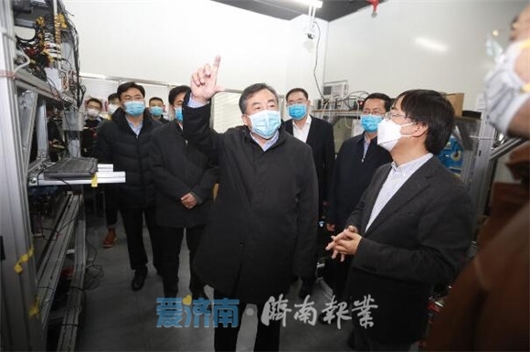 孙立成到中国科大上海研究院考察：深化合作交流 促进共同发展