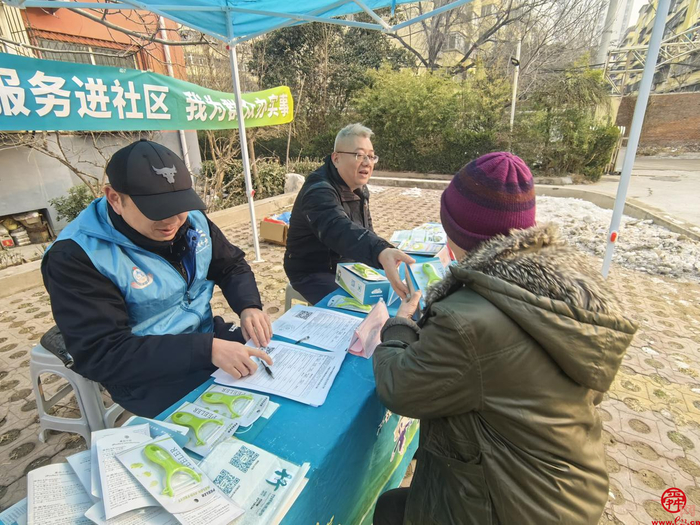 服务群众“零距离” 济南水务集团管网管理部开展供水宣传进社区