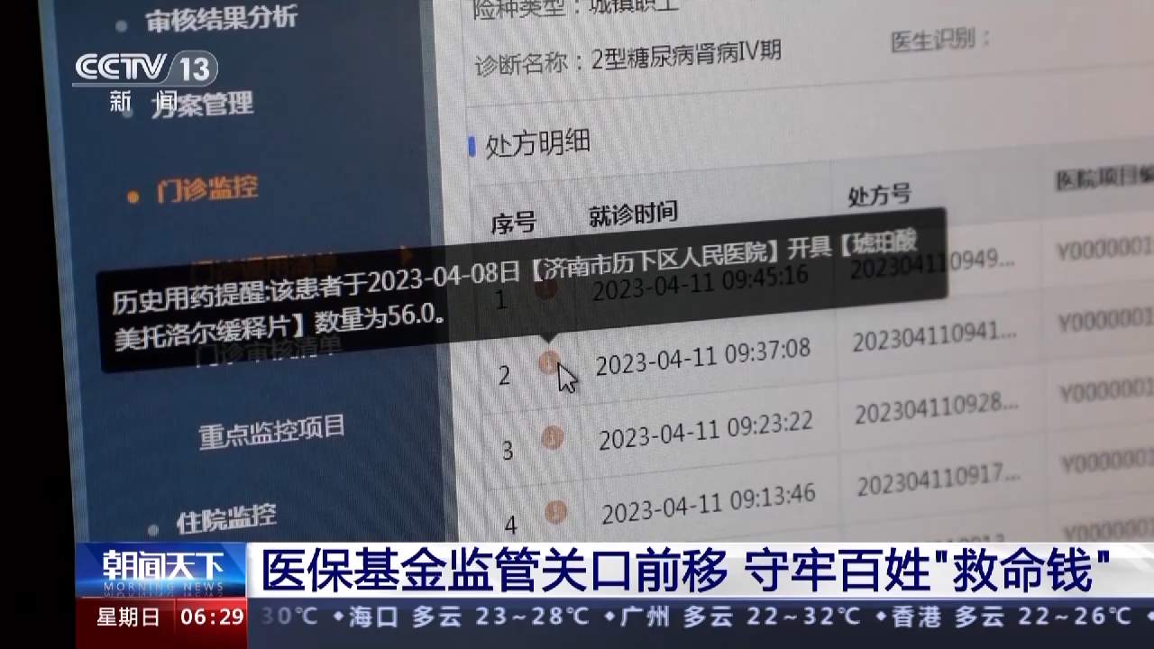 5年间追回医保资金超771亿元 各地多措并举提升医保基金监管能力