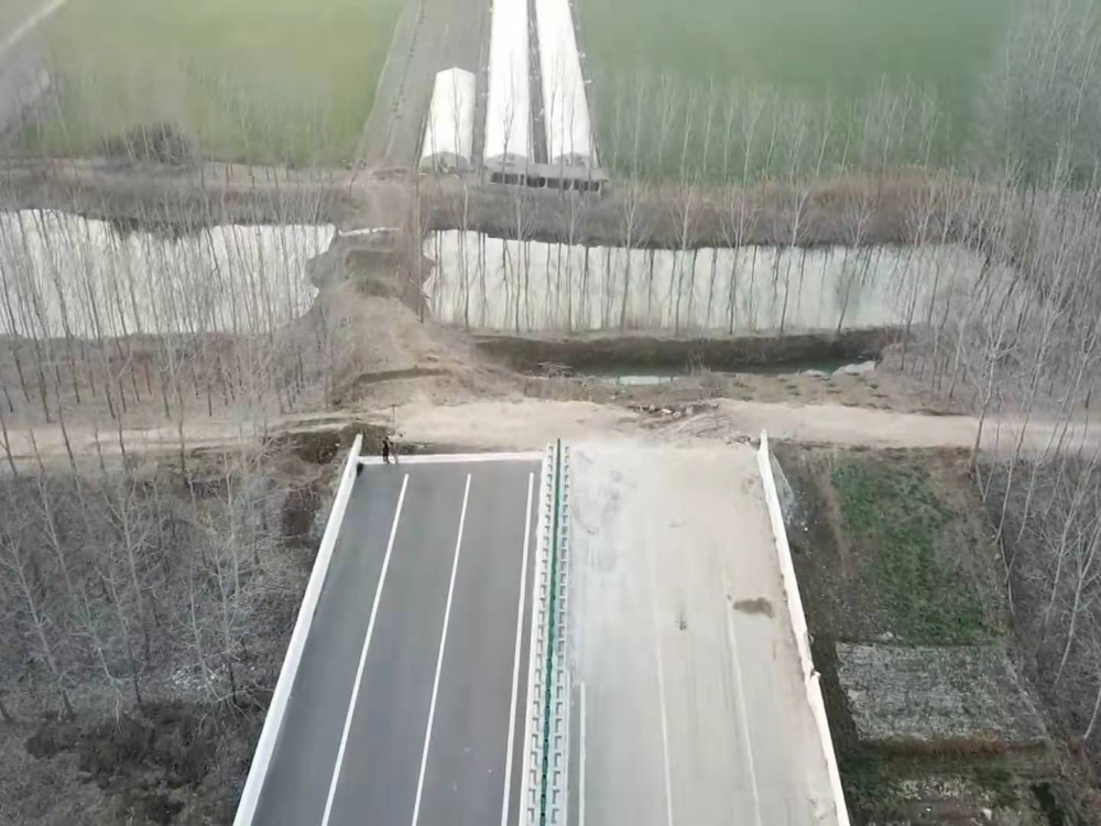 “断头路”不再“断头”！连接鲁苏两省的省道241台儿庄段今日通车