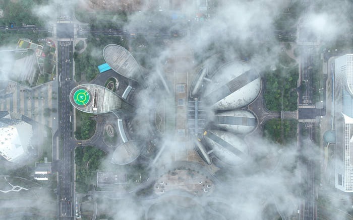 济南惊现海市蜃楼？是云海景观！缥缈如仙境