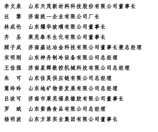 济南发文表彰这些优秀企业和优秀企业家