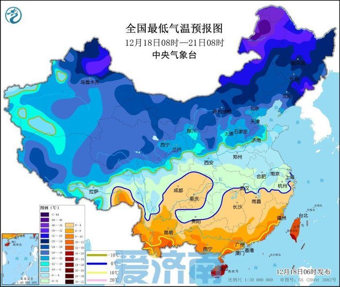 新一轮冷空气将至！济南低温冰冻模式贯穿整周 最低气温-21℃