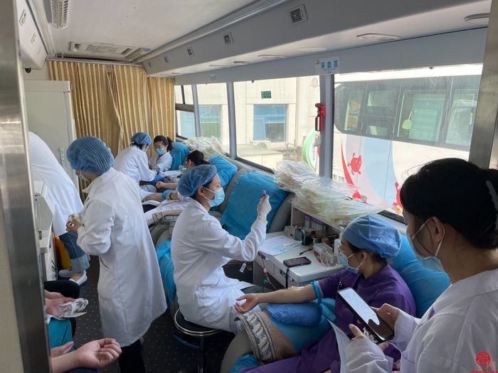 济南市儿童医院开展2023年“学史立行 践行初心”无偿献血活动