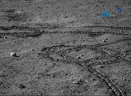 兔年送祝福 玉兔二号照片上新了！
