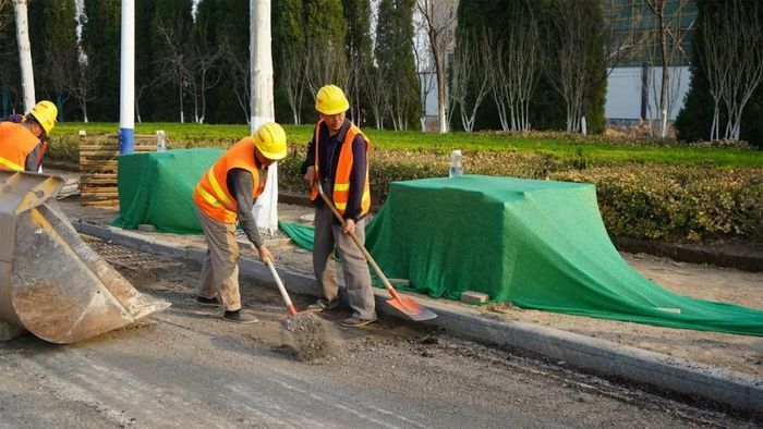 商河今年已开工4个市政交通工程项目