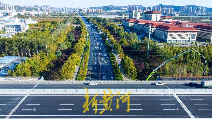 济广高速济南至菏泽段改扩建  四车道崭新呈现