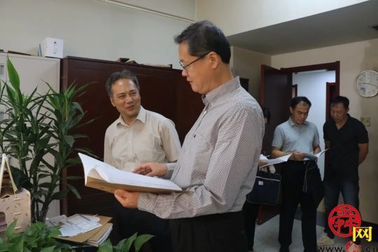 省委依法治省办、省司法厅调研组到济南仲裁办调研指导工作
