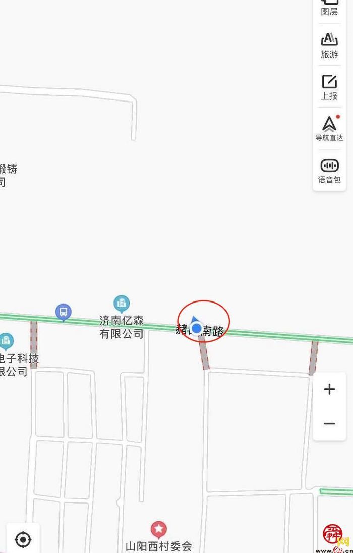 【啄木鸟在行动】山东亿森有限公司附近渣未覆盖 易产生扬尘