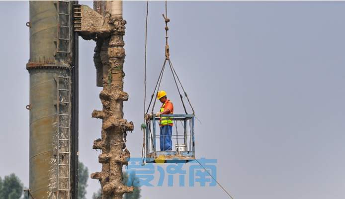 济滨高铁首条高压电力线路顺利完成迁改，全面开工拉开序幕