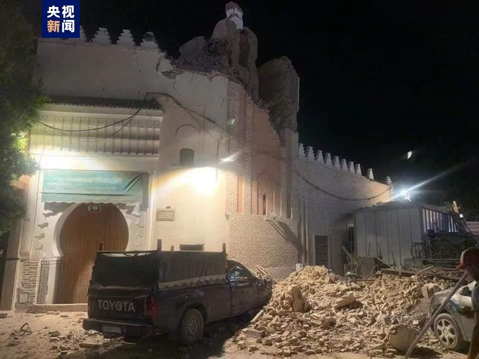 摩洛哥地震死亡人数升至820人