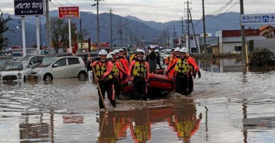 今年西北太平洋上的风王，台风“海贝思”已致日本92人死亡