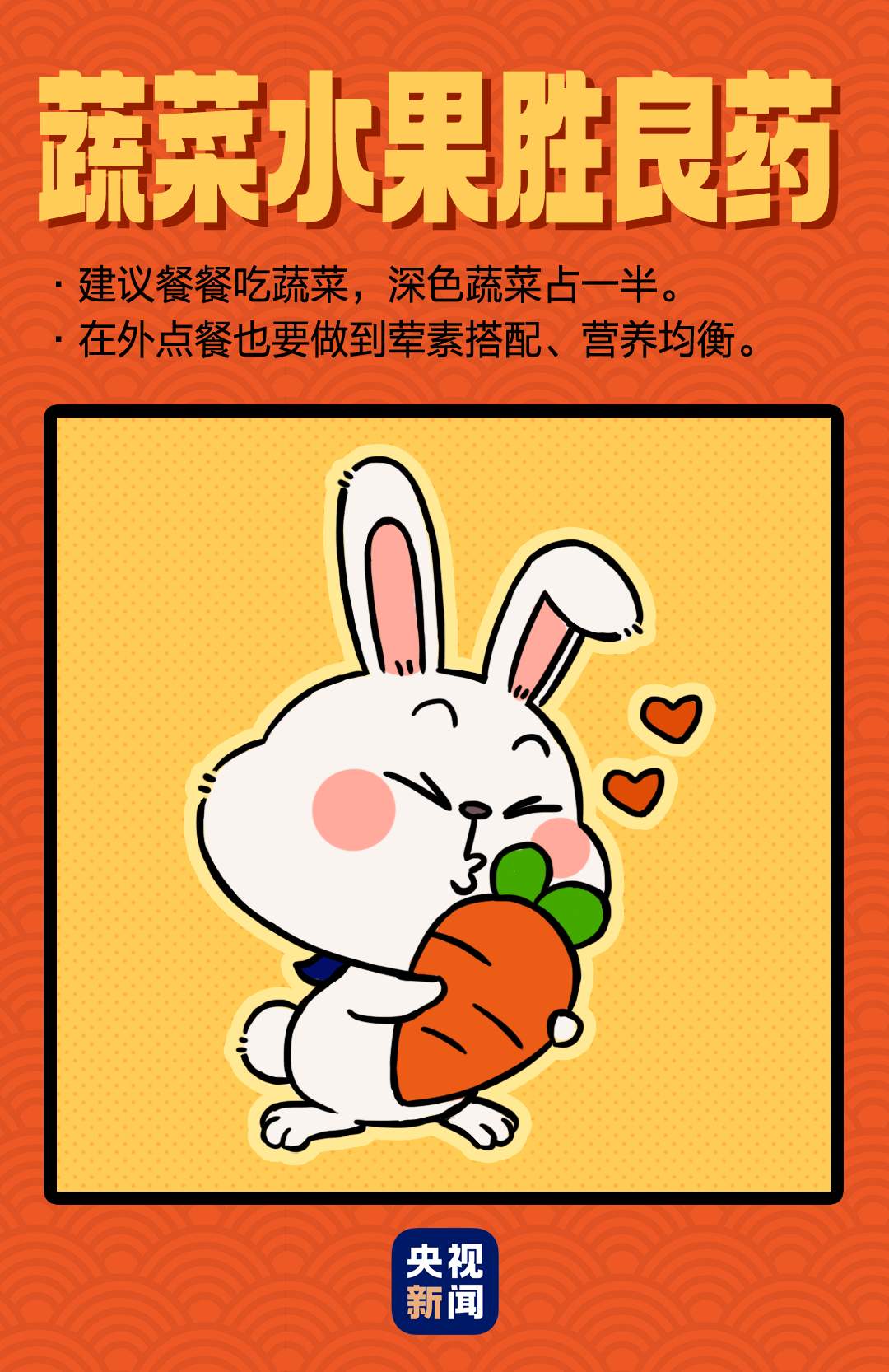 健康过年的正确姿势 快来解锁！