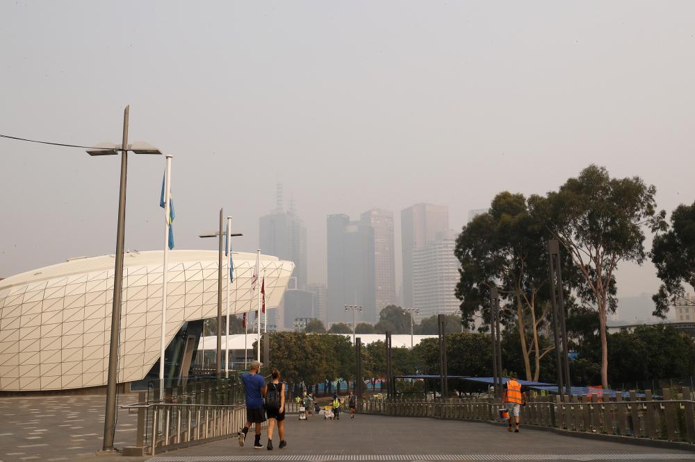 污染情况严重！澳网资格赛受雾霾影响