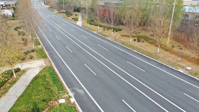 济乐高速商河南连接线拓宽改造项目主体完工